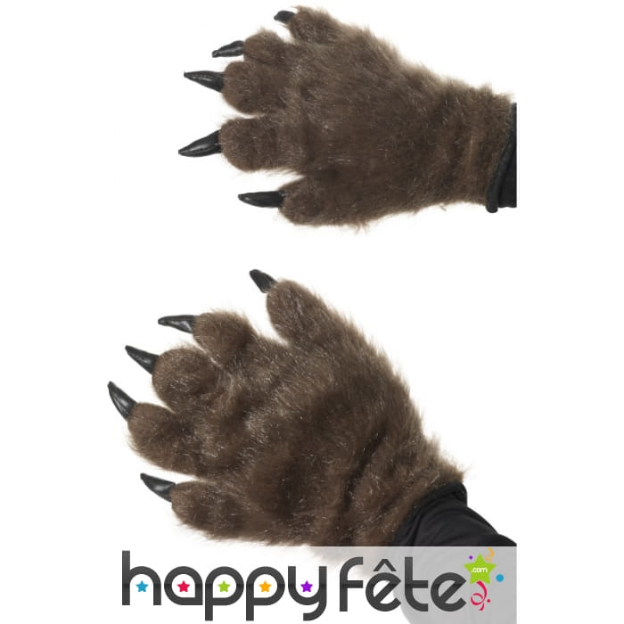 Mains monstre poilues