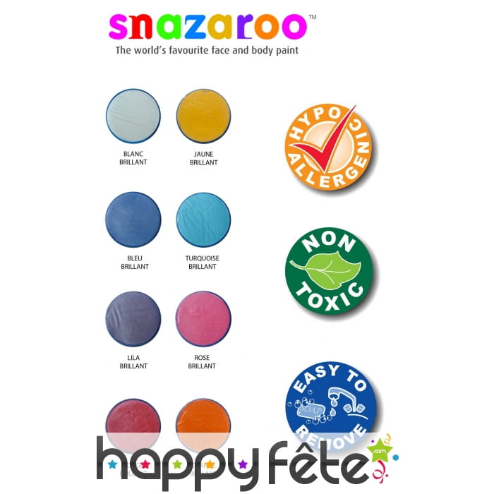 Maquillage nacré Snazaroo, 18 ml