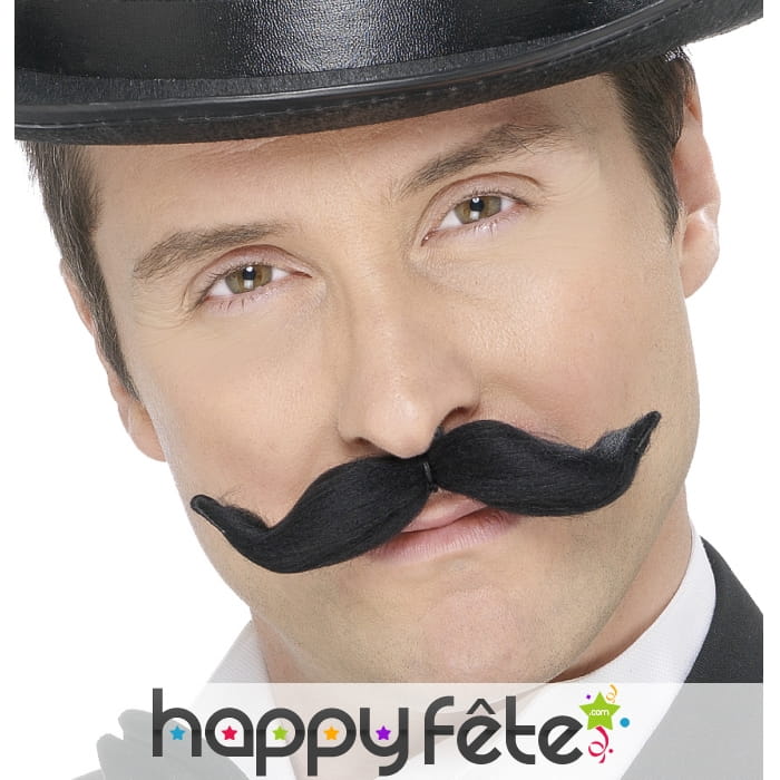 Moustache noires transformable