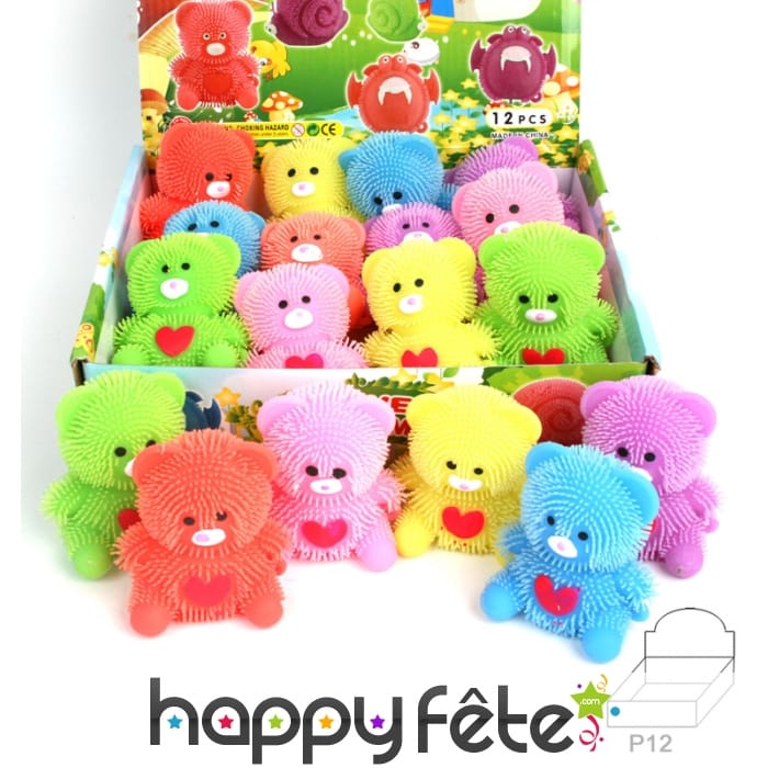 Mini ours lumineux avec coeur