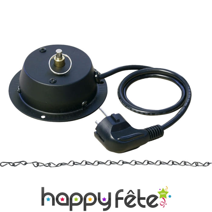 Moteur pour boule a facette