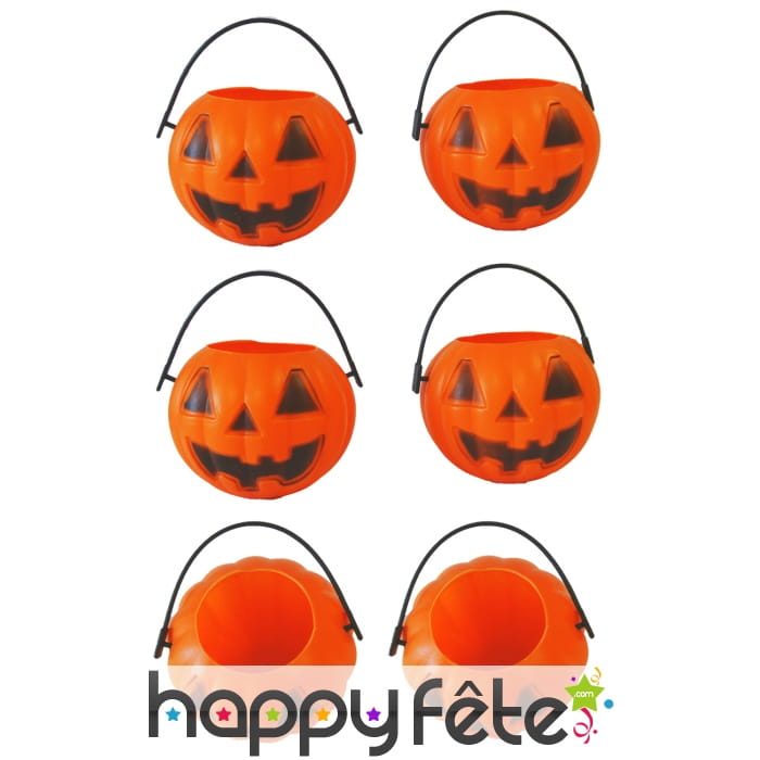 Mini panier citrouille à bonbon