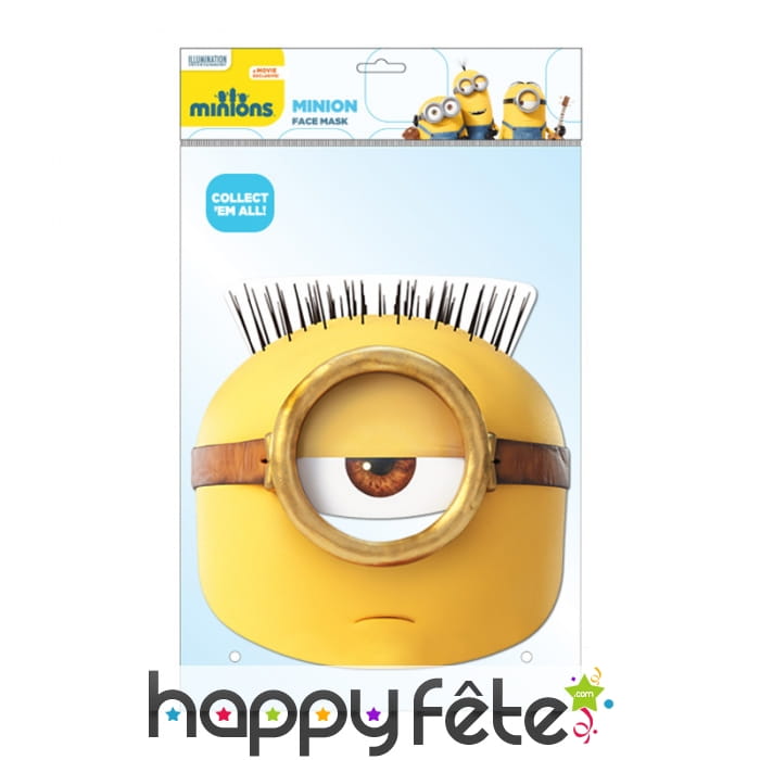 Masque plat de minion, Egyptian