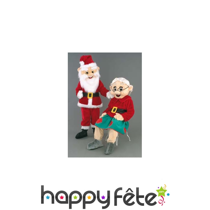 Mascotte père noel ou maman
