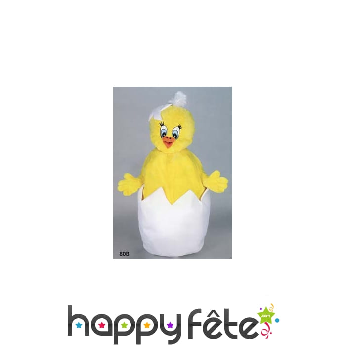 Mascotte poussin titi