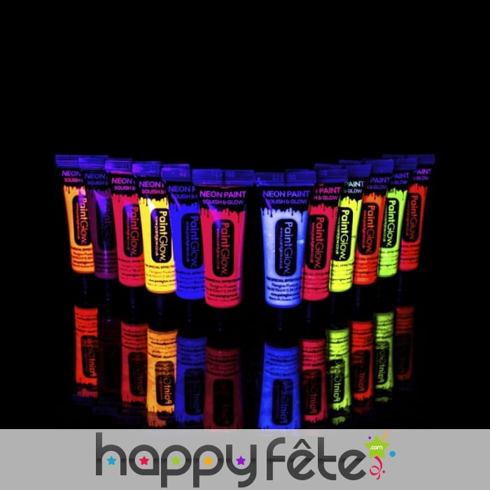 Maquillage phosphorescent visage et corps UV, 10ml