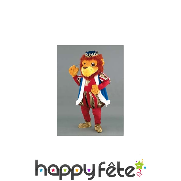 Mascotte roi lion