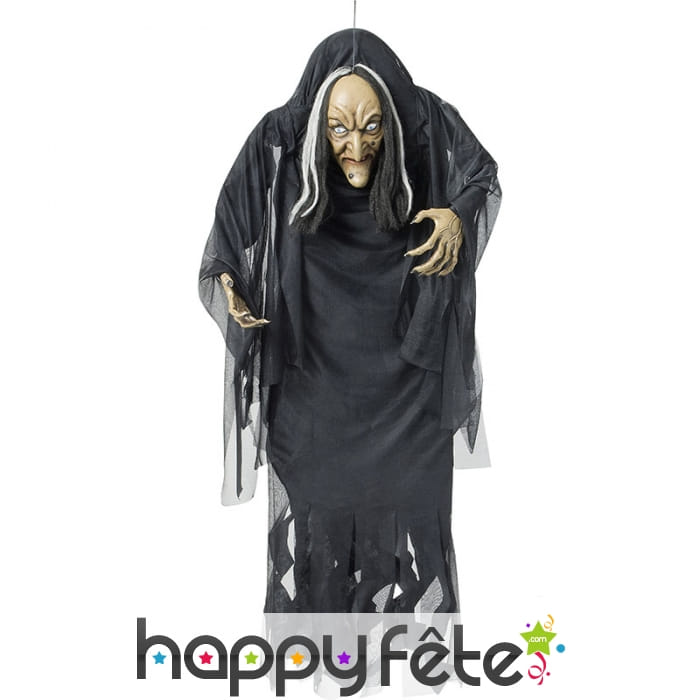 Méchante sorcière à suspendre de 1,45m