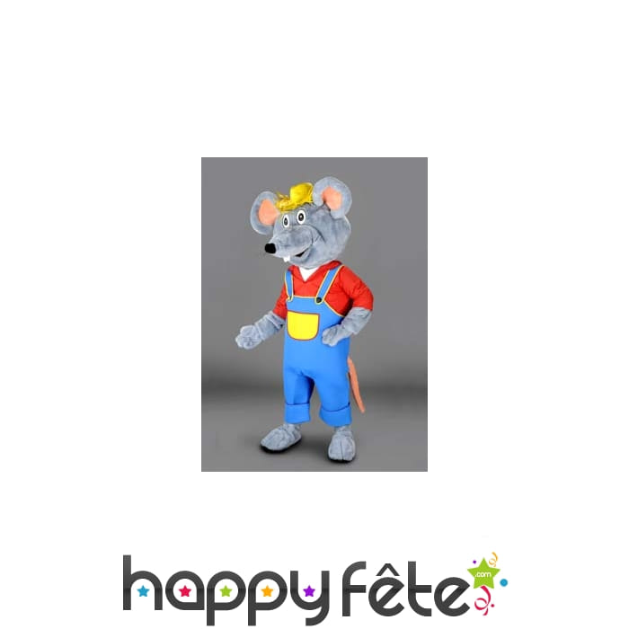 Mascotte souris bricoleur