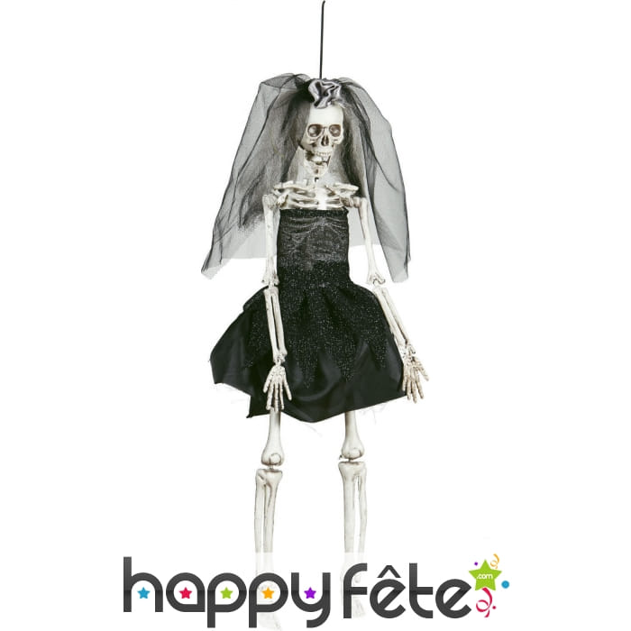 Mariée squelette de 42 cm à suspendre