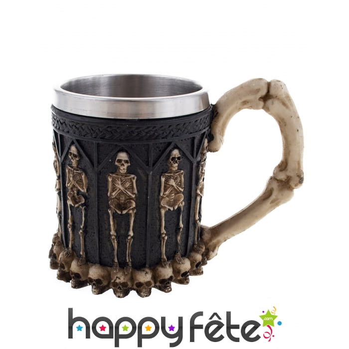 Mug squelette de Viking