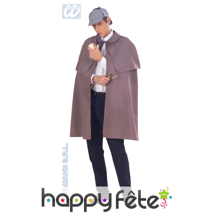 Manteau tissu détective