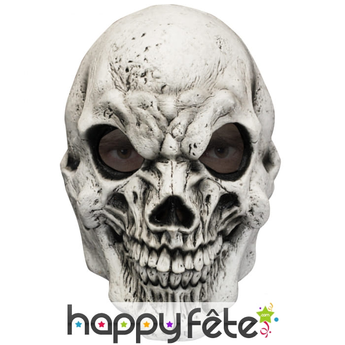 Masque tête de mort agressive