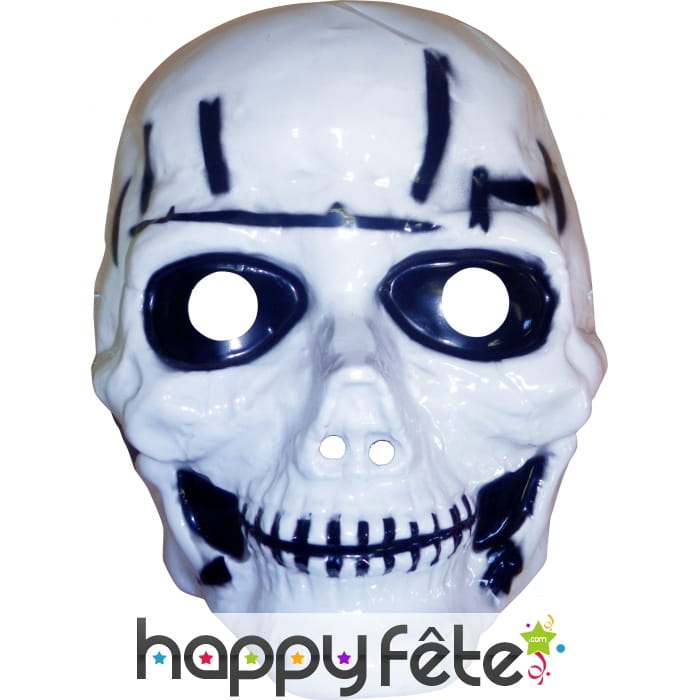 Masque tete de mort pour enfant