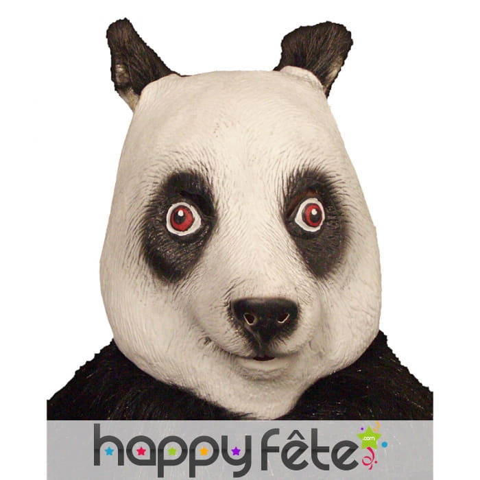 Masque tête de panda intégral