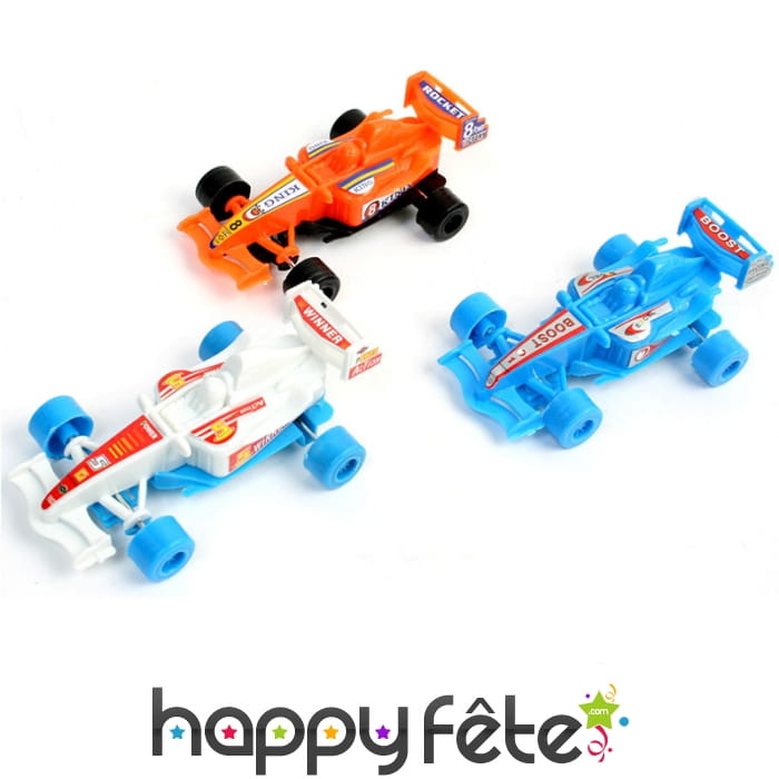 Mini voiture de Formule 1 rétro friction, 8,5cm