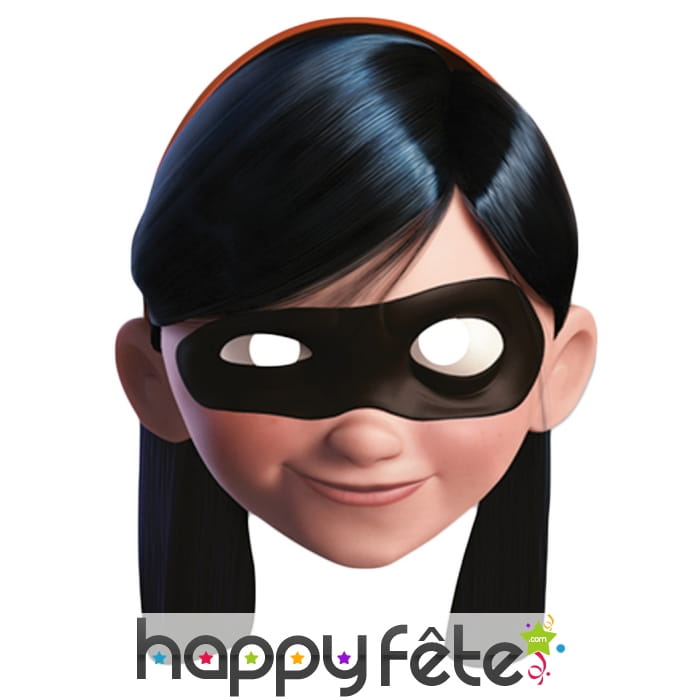 Masque Violette en carton, Les Indestructibles