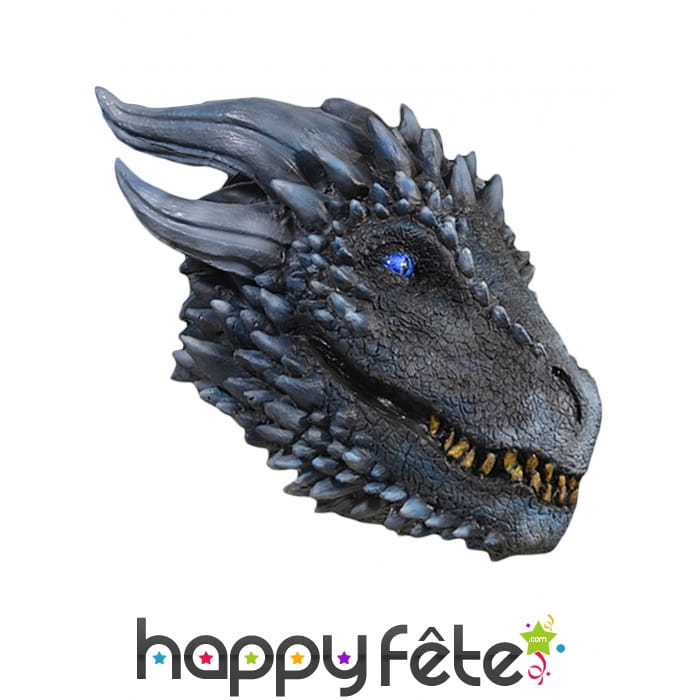 Masque Viserion Game of thrones pour adulte, luxe