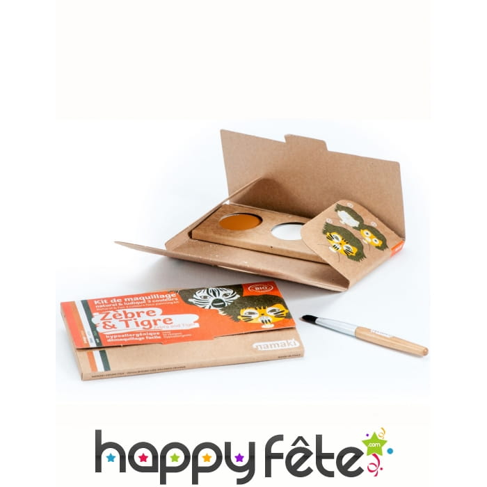 Maquillage zèbre, tigre Bio Namaki Cosmetics