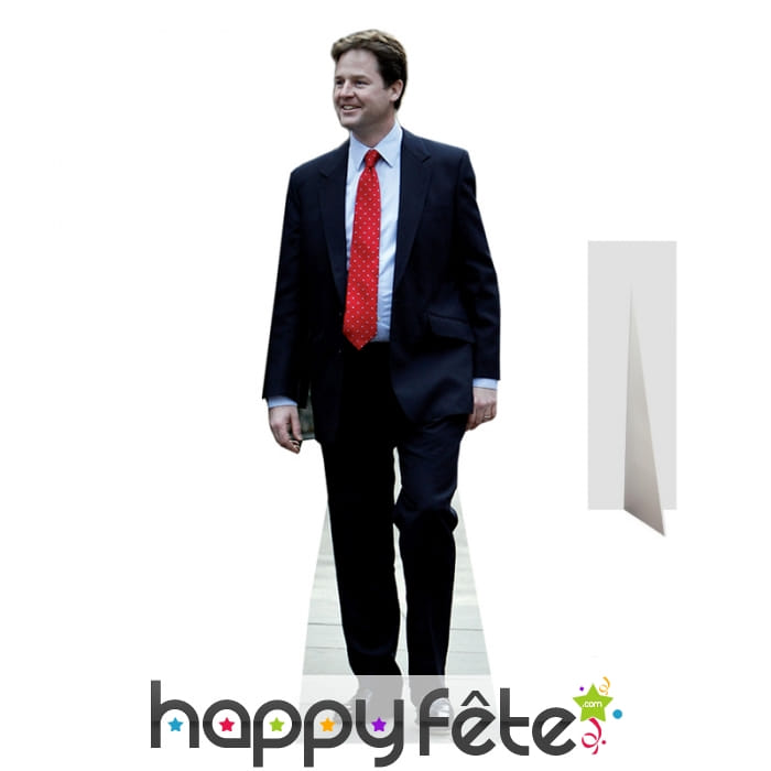 Nick Clegg taille réelle en carton plat