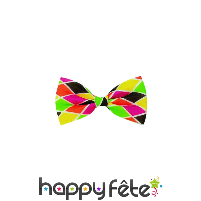 Noeud d'arlequin fluo