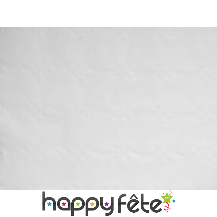 Nappe damassée blanche 1.20m x 100m blanche