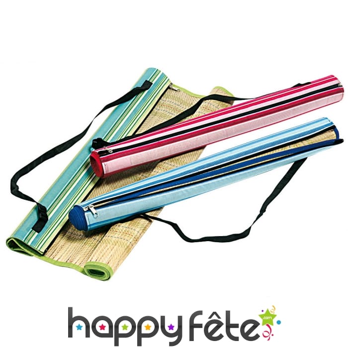 Natte jonc dans étui zip