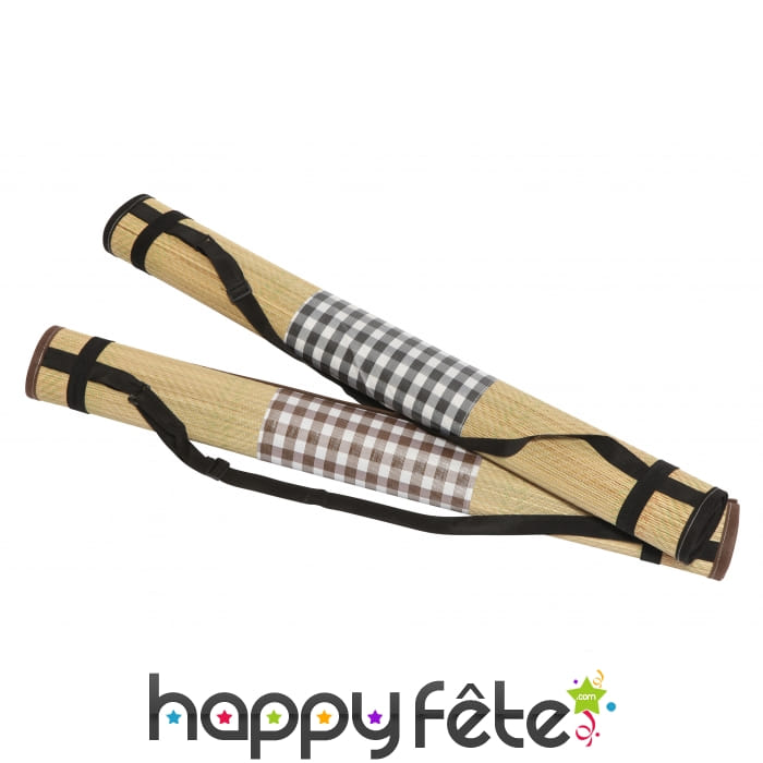 Natte jonc motifs vichy