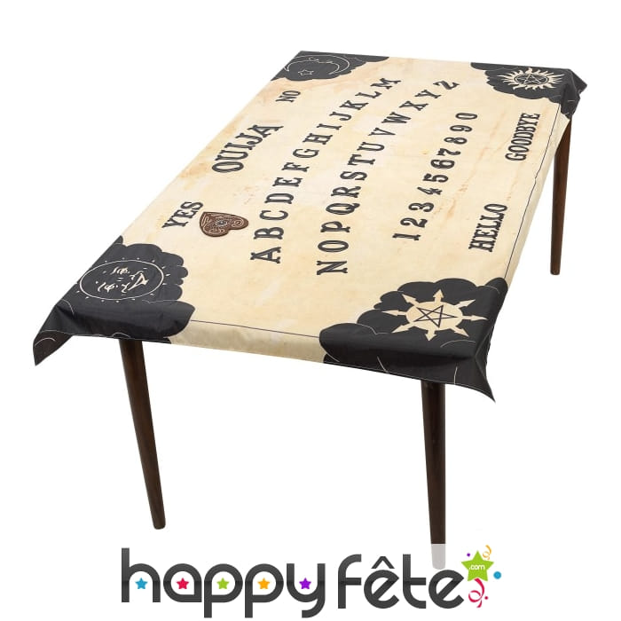 Nappe ouija avec planchette