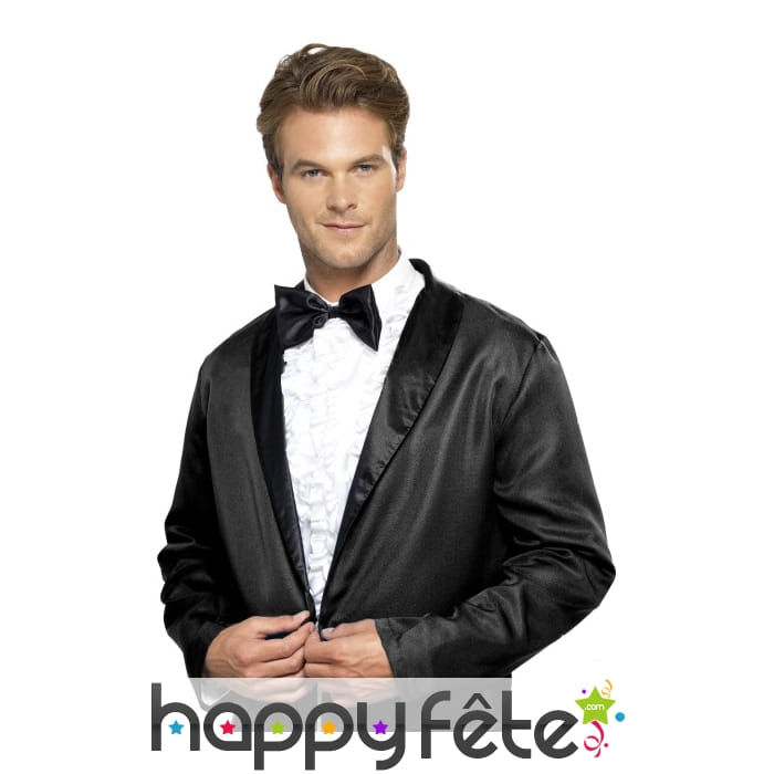 Noeud papillon sur faux col