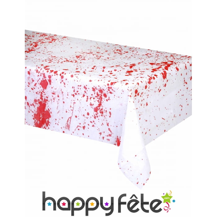 Nappe tâchée de sang 198 x 150 cm