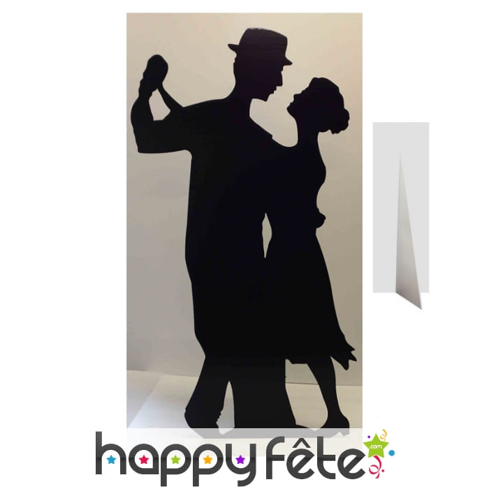 Ombre de danseurs de Salsa taille réelle