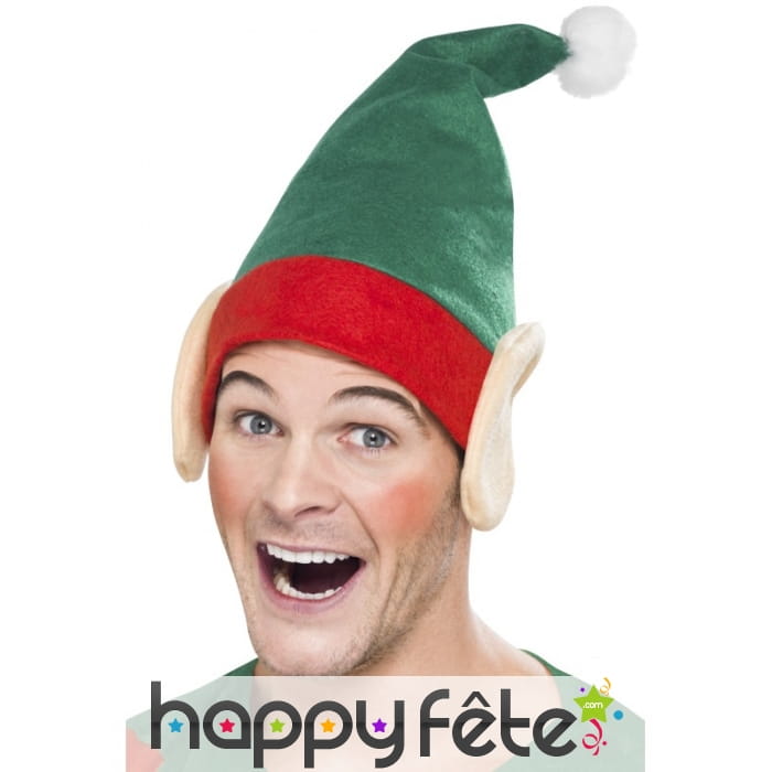 Oreille d'elfe avec bonnet