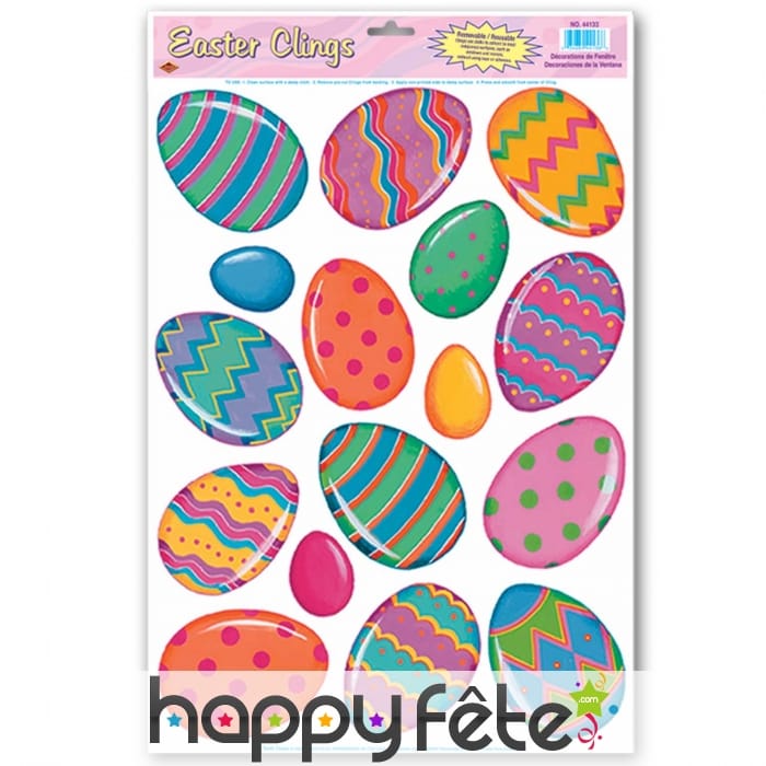 Oeufs de pâques auto-statiques