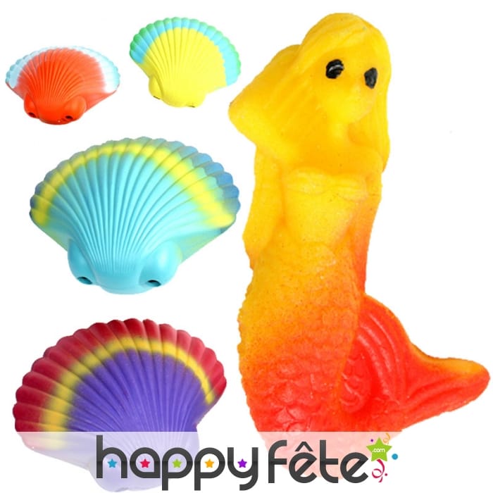 Oeuf de sirène magique, 7x8cm