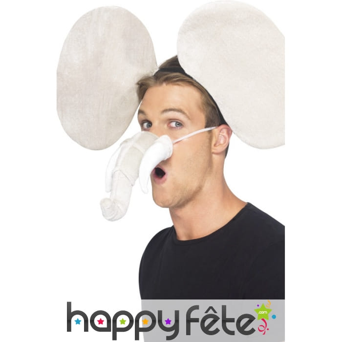 Oreilles et trompe éléphant