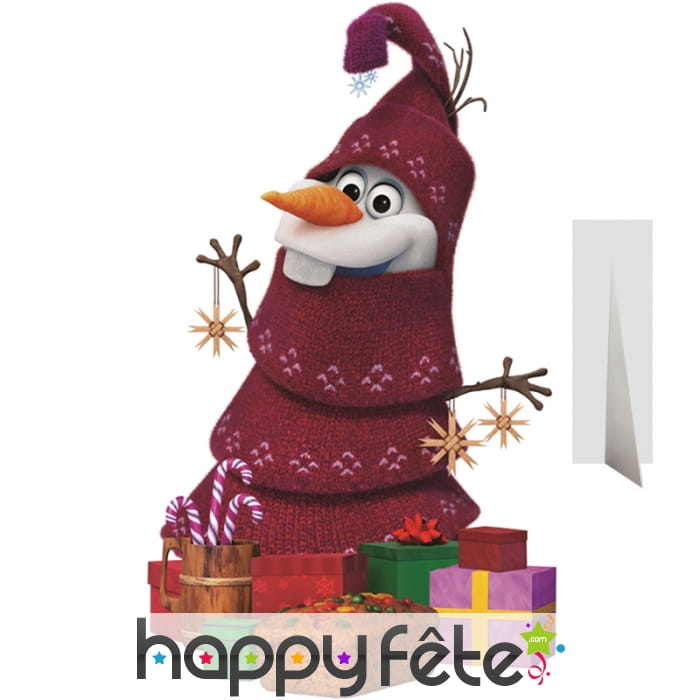 Olaf sapin de Noël taille réelle