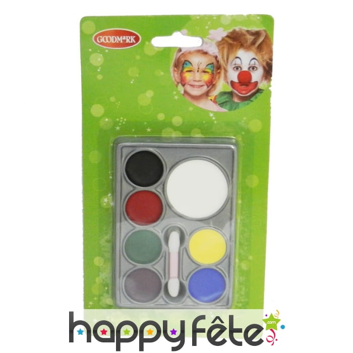 Palette 7 couleurs de maquillage