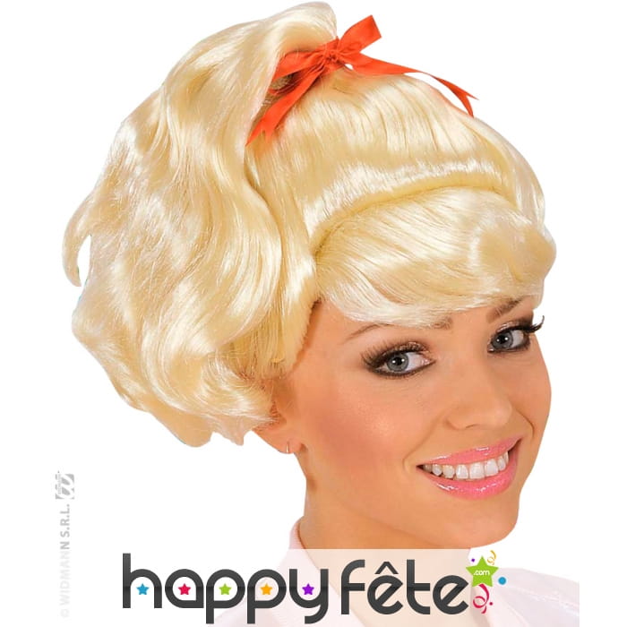 Perruque année 70 sandy