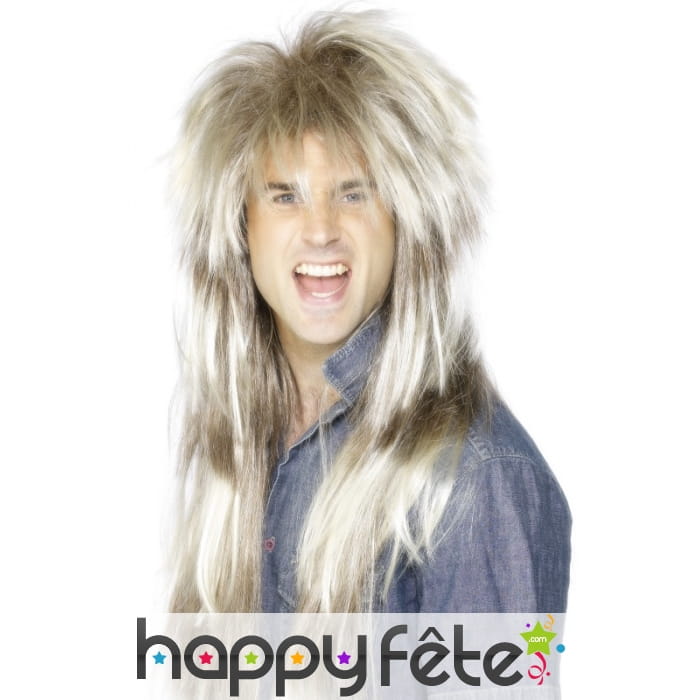 Perruque années 80 géante