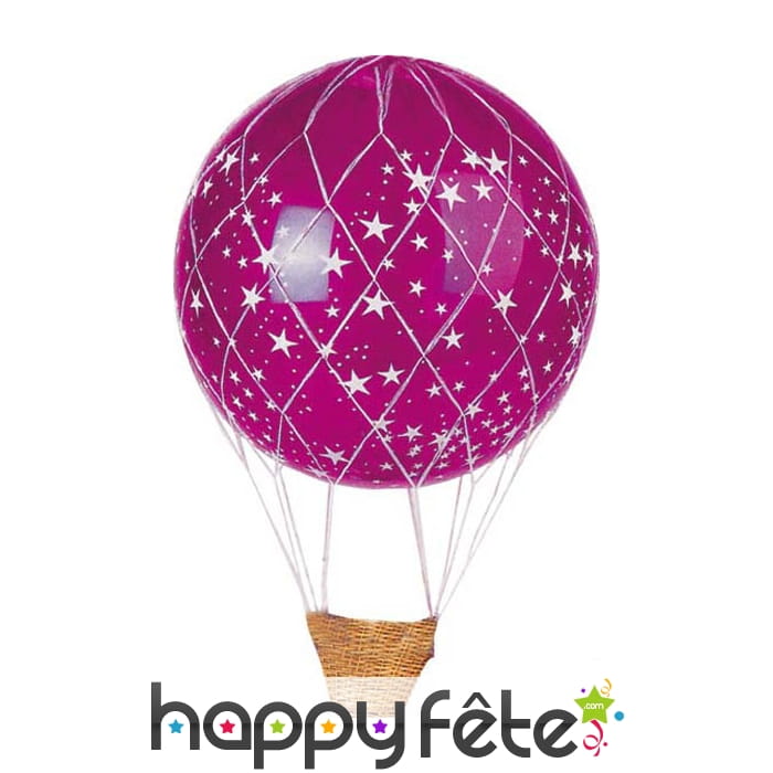 Panier avec anse pour nacelle montgolfière