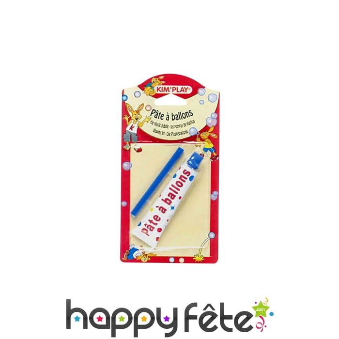 Pate à ballons avec pipette blister