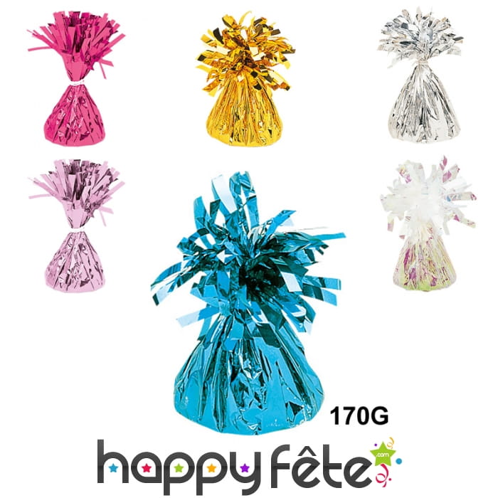 Poids à ballon papillote de 170g