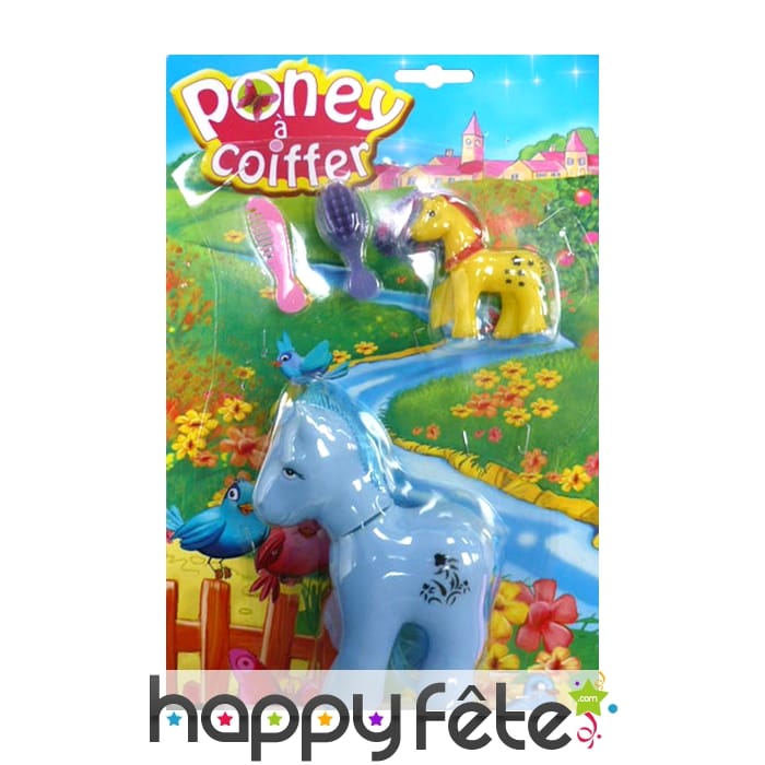Poney à coiffer avec accessoires