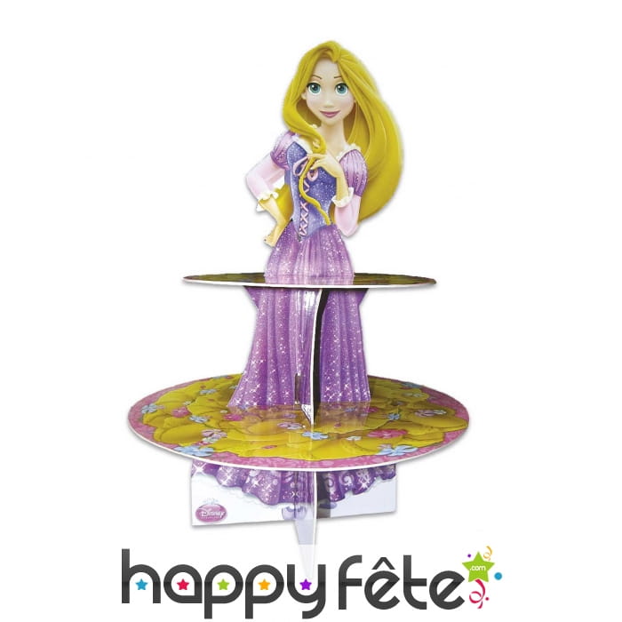 Présentoir à cupcakes Raiponce