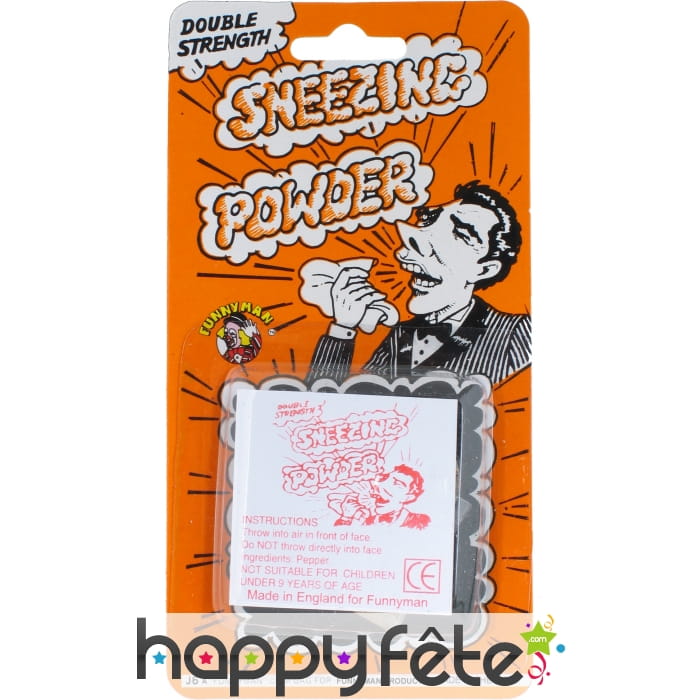 Poudre à éternuer