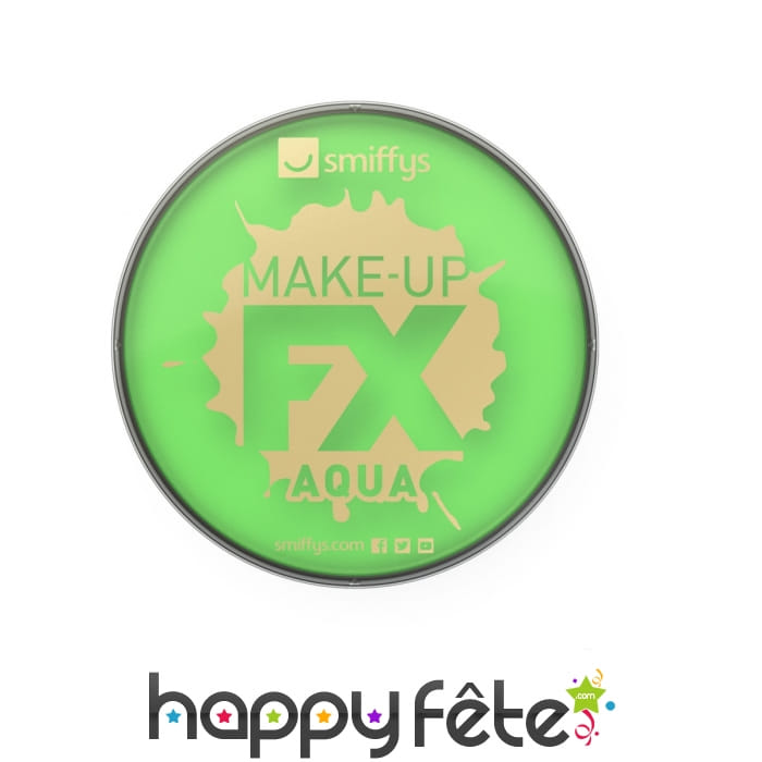 Peinture à l'eau verte citron