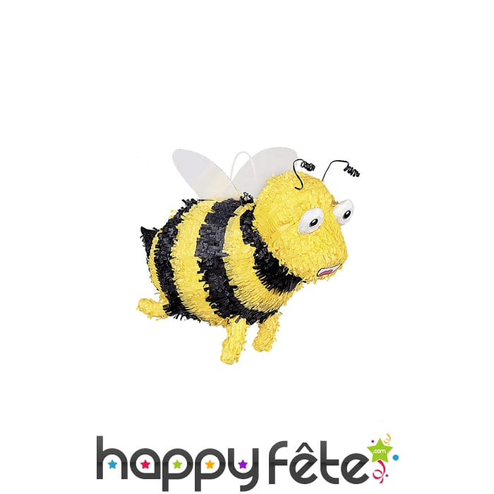 Pinata Abeille noire et jaune