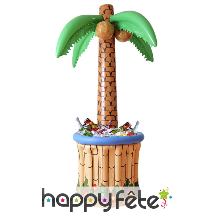 Palmier bac à boissons gonflable de 185cm