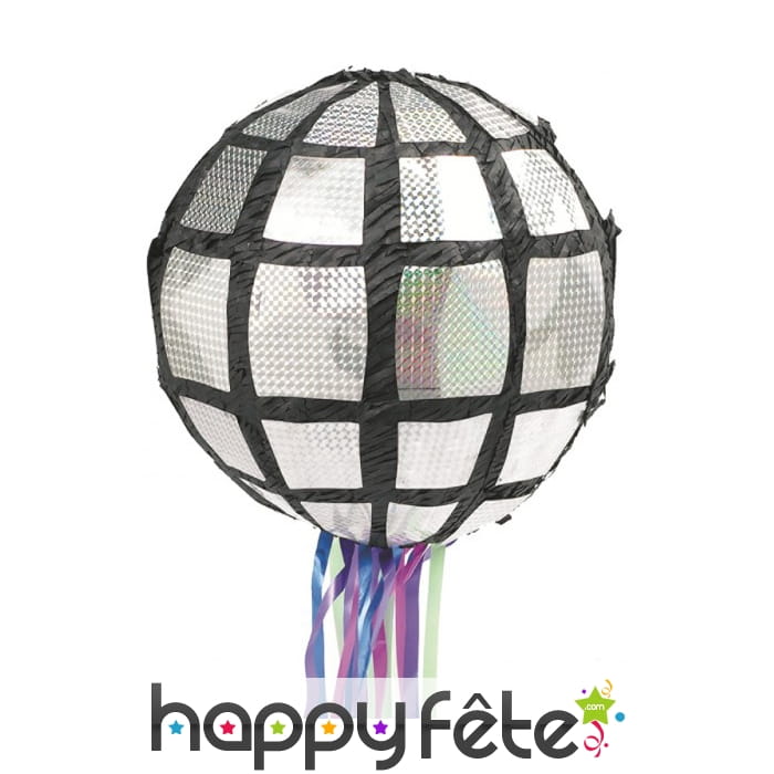 Pinata boule à facettes